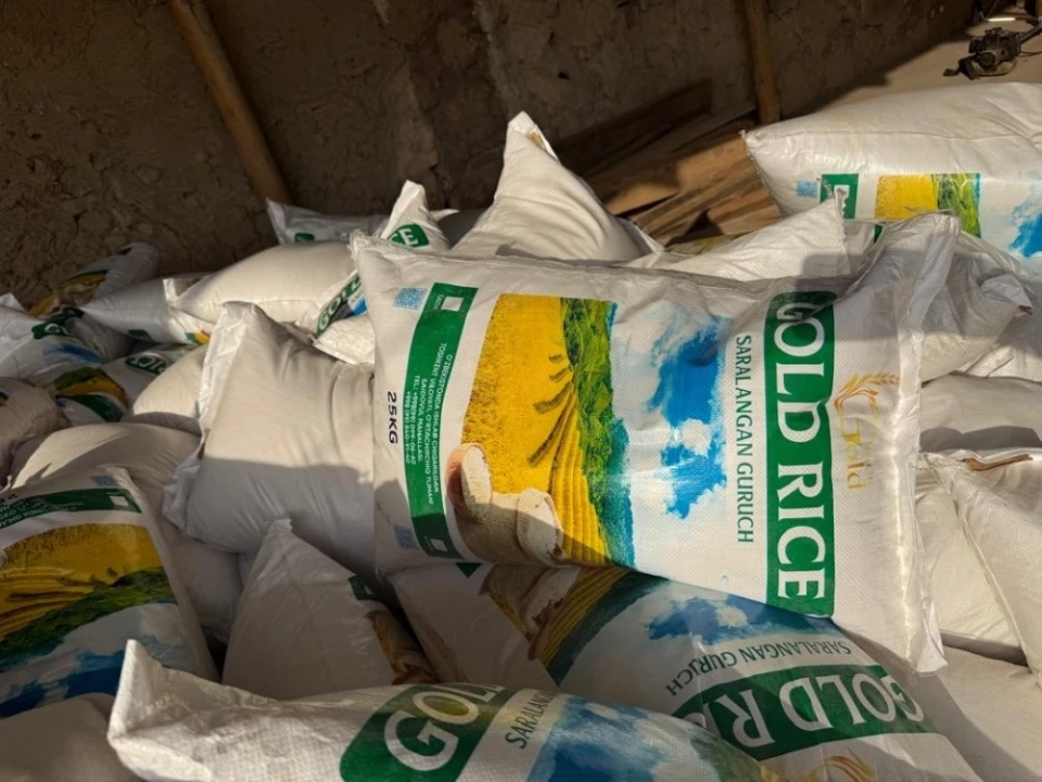 В Кадамжайском районе контрабандисты нелегально ввозили рис