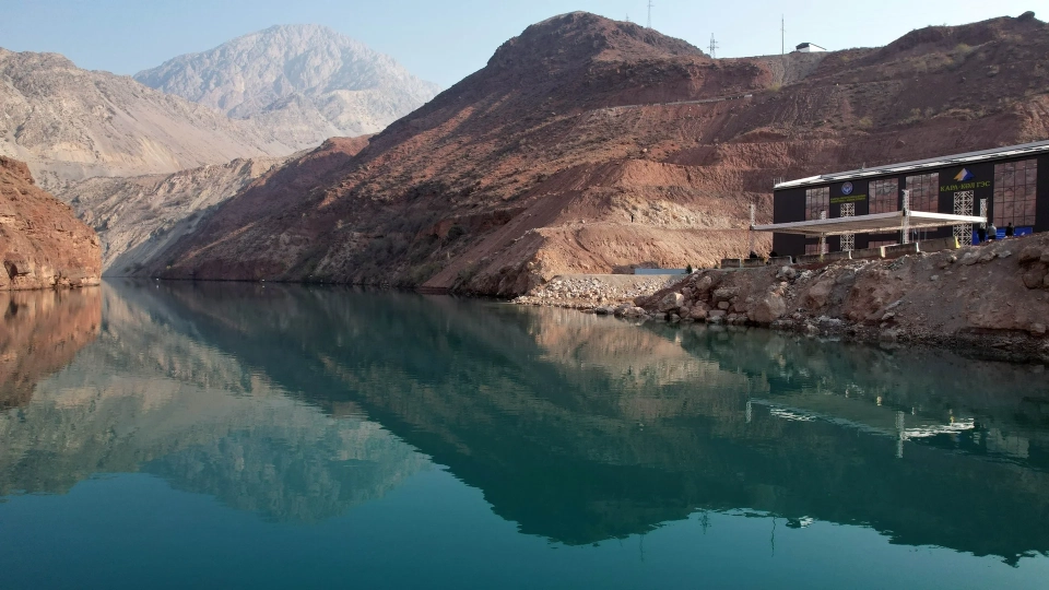 Садыр Жапаров запустил «Кара-Кульскую» ГЭС в Джалал-Абадской области