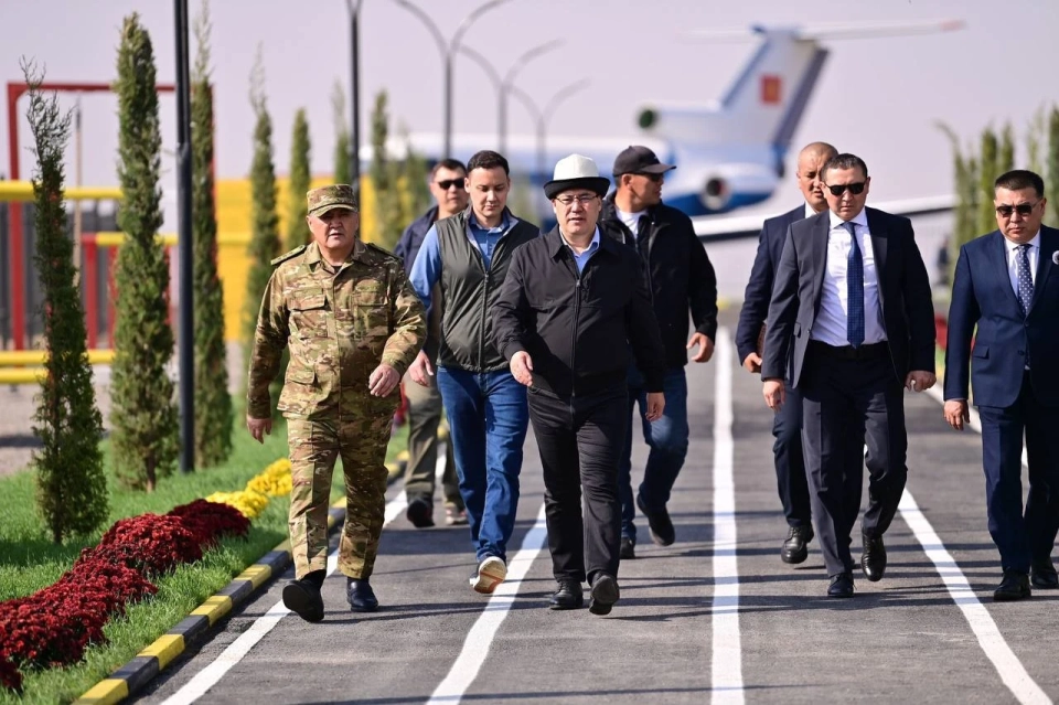 Садыр Жапаров открыл учебно-тренировочный центр спецподразделения «Альфа»