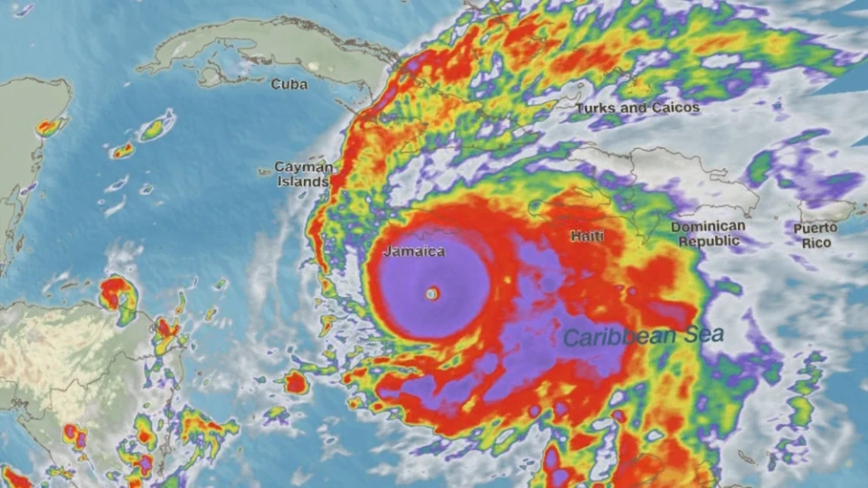 The most powerful hurricane of this year, "Melissa," has reached Category Five and is approaching Jamaica.
