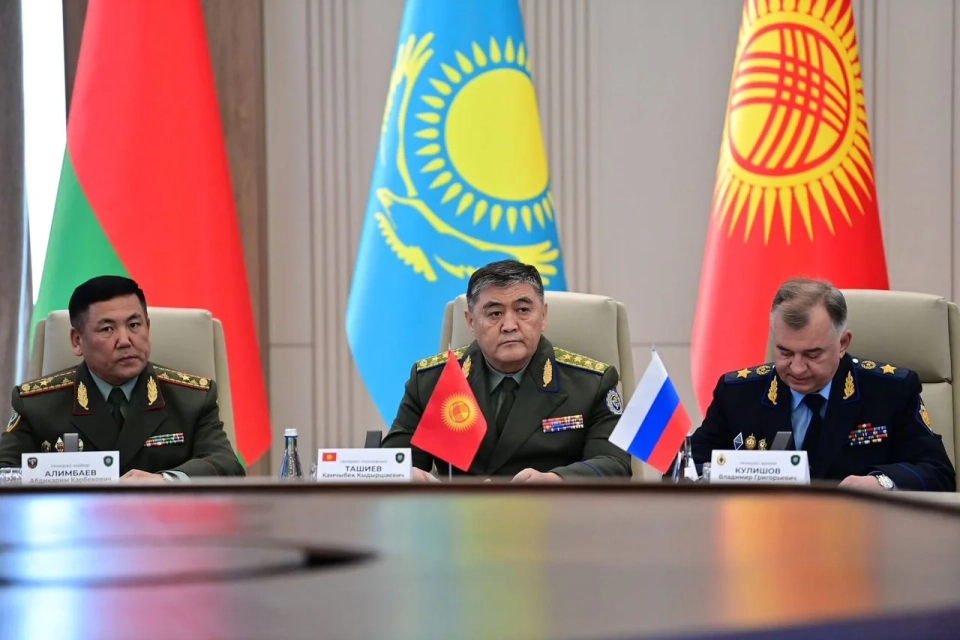 The 91st Meeting of the Council of Commanders of the Border Troops of the CIS was held in Manas