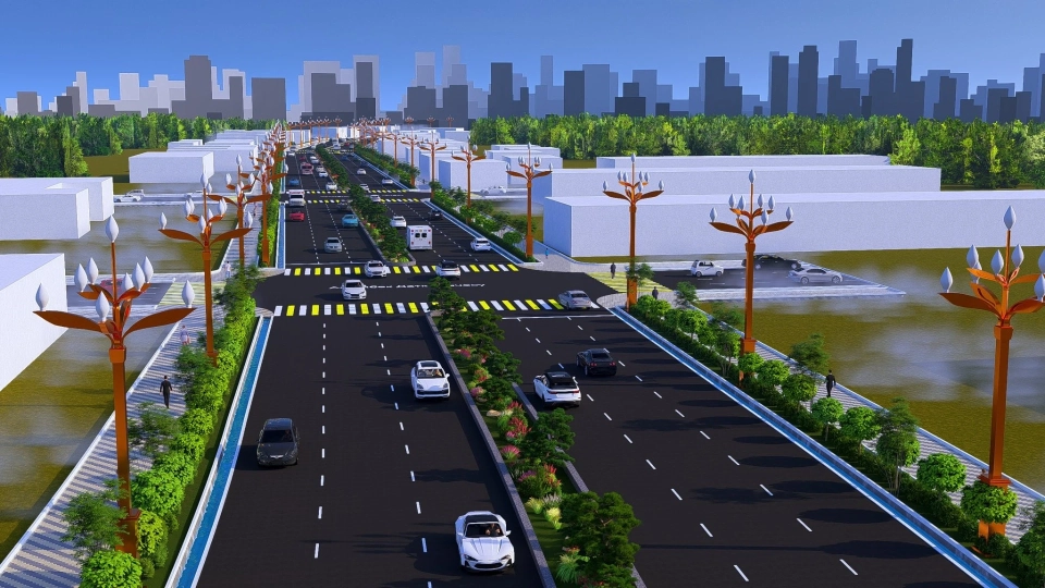 The main street of Osh will be reconstructed and adorned with "Bishkek" lanterns.