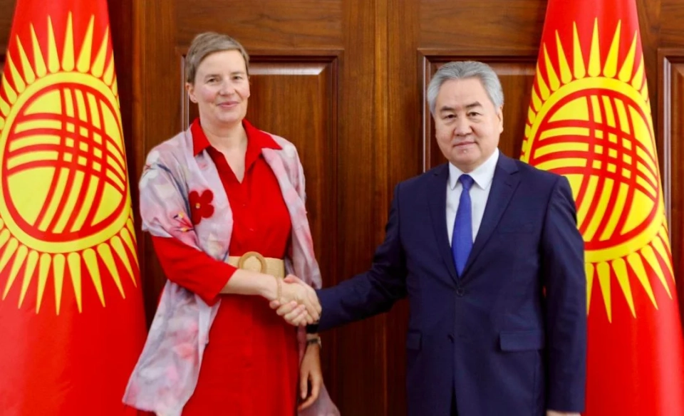 Kulubaev discussed bilateral cooperation and upcoming elections with the German ambassador