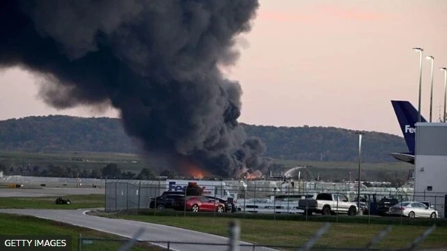 В США разбился самолет, есть жертвы