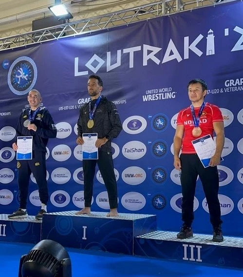 Несколько призовых мест заняли кыргызстанцы на Чемпионате мира по грэпплингу