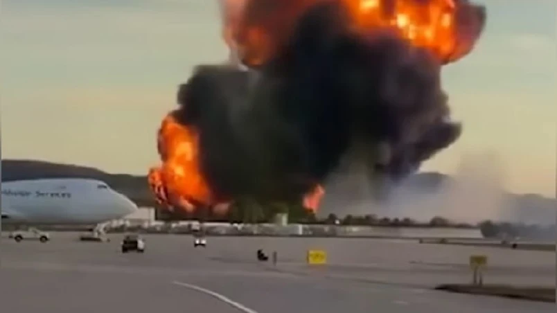 В США разбился грузовой самолет, погибли 7 человек