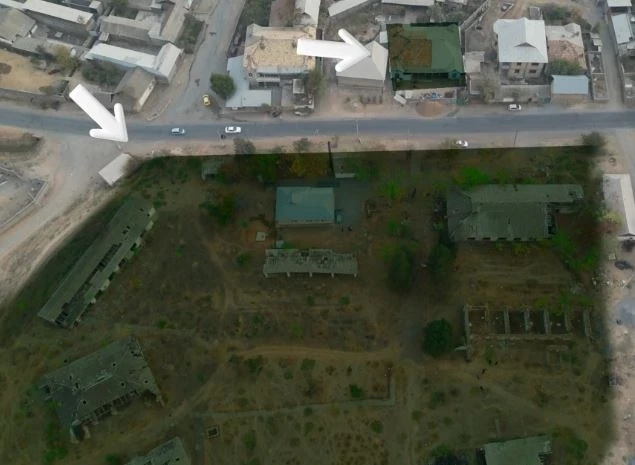 In the Suzak District, a plot of land formerly occupied by a tuberculosis hospital was illegally developed.