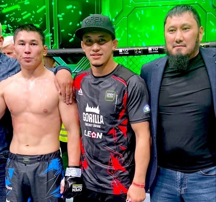Kyrgyzstani Aktilek Mukhtarali Uulu won the fight at the Open FC 58 tournament