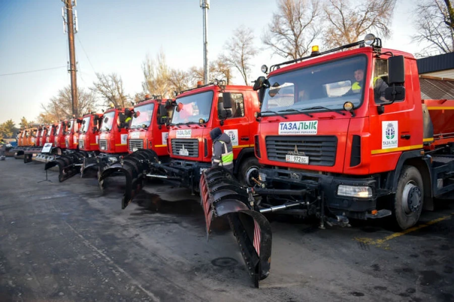 Bishkek City Hall: "Tazalyk" is Ready for Winter