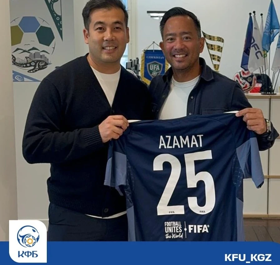 Azamat Asanbekov completed his FIFA internship and gained international experience