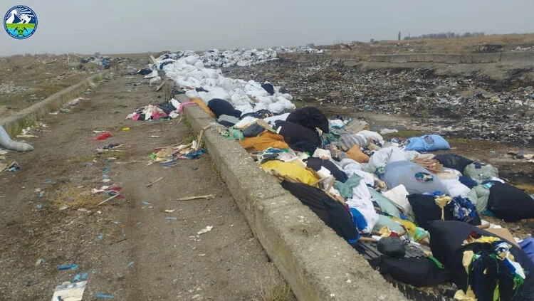 Illegal dumps discovered in the Sokuluk district