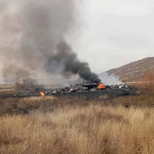 A Turkish military transport plane C-130 crashed in Georgia