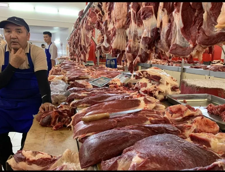 Large markets in Bishkek are ready to provide farmers with free spaces to stabilize meat prices.