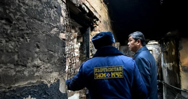 Fire on Aitmatov. The President is asked to allocate housing for the victims from the State Housing Fund.