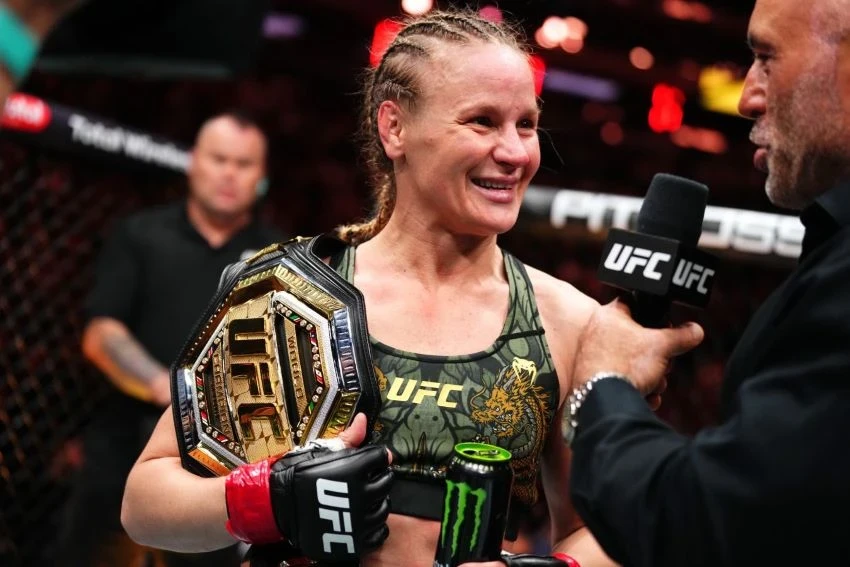 Valentina Shevchenko shared her plans for her sports career
