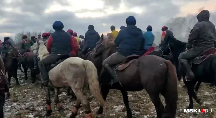 Residents of the Moscow Region complained about migrants playing kok boru
