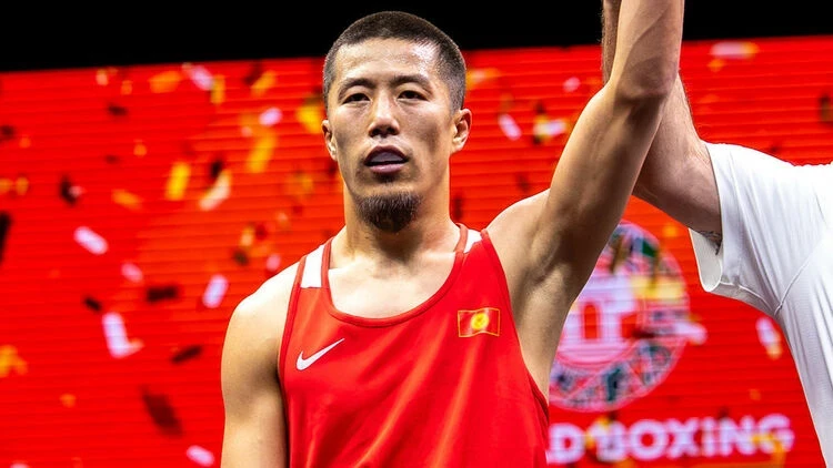 Kyrgyzstani Munarbek Seitbek Uulu reached the semifinals of the World Boxing Cup
