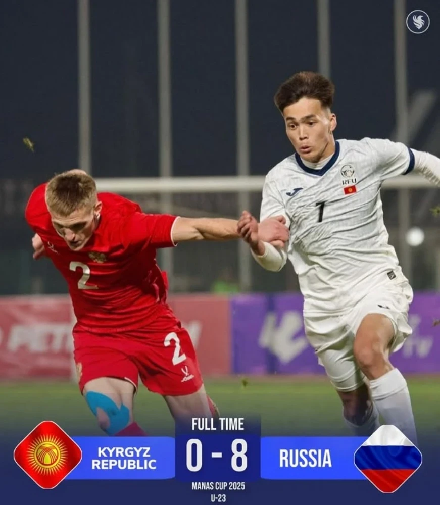 The Russian U21 National Football Team Became the Winner of the "Manas Cup"