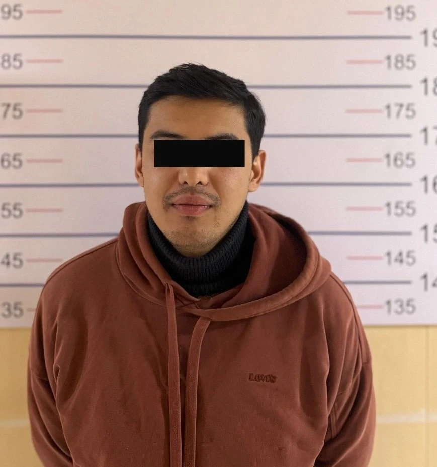 A man who struck a girl with a hard object has been detained in Bishkek