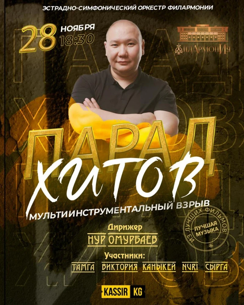 The Philharmonic's Pop-Symphonic Orchestra invites you to the concert 'Parade of Hits'