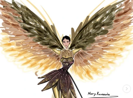 The national costume of a Kyrgyz woman at 'Miss Universe - 2025' won the hearts of the audience