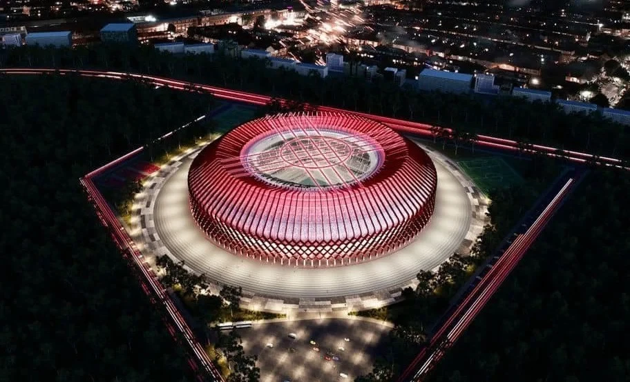 The largest stadium in Central Asia is set to open in 2026