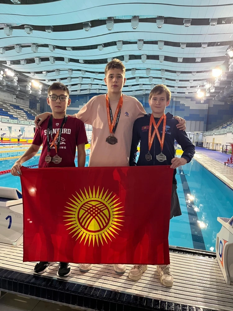 Young swimmers from Kyrgyzstan won medals at the championship in Abu Dhabi. List
