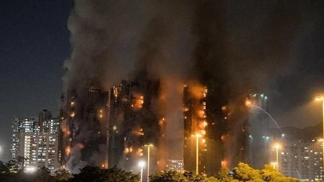 The number of fatalities in the residential fire in Hong Kong has risen to 55