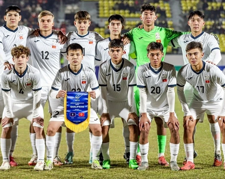 The Kyrgyzstan National Football Team Defeated Guam in the Qualifying Tournament