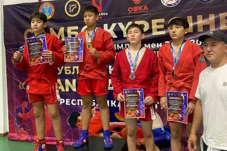 Bishkek Sambo Wrestlers Became Winners at the International Tournament in Kazakhstan