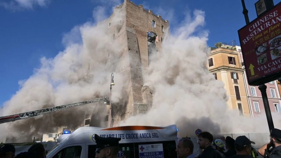 Жумушчу Римдеги Конти орто кылымдык мунаранын кулашынын натыйжасында каза болду