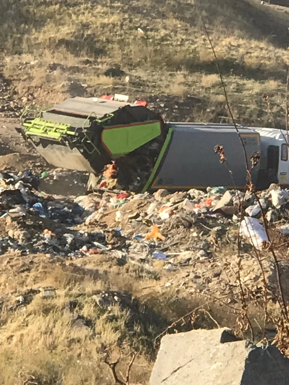 В Сокулукском районе выявили незаконную свалку твердых бытовых отходов
