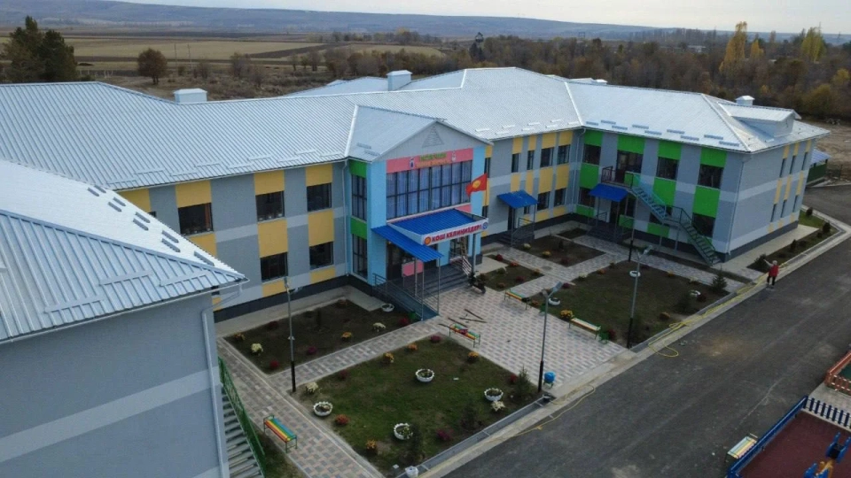 In the village of Tyup, the construction of a new kindergarten has been completed