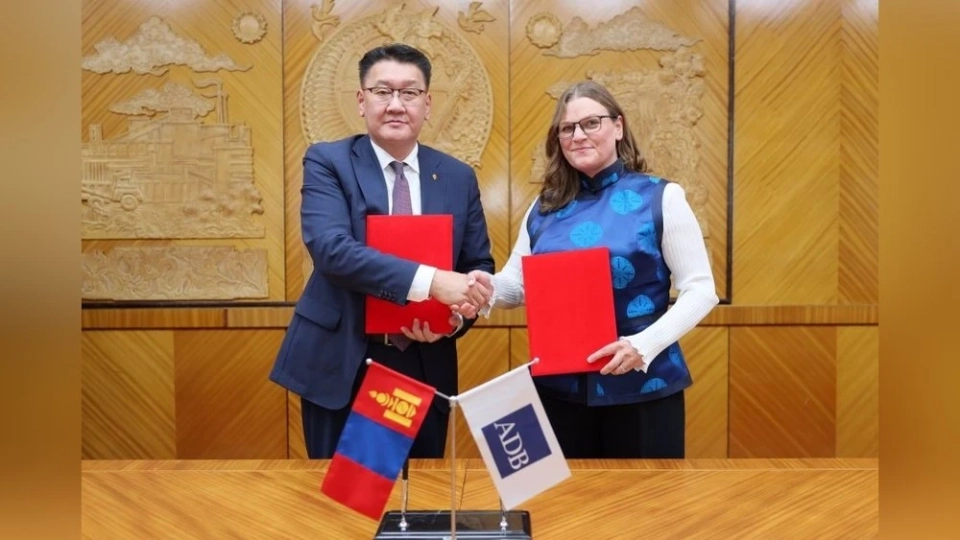 Монголия и АБР подписали соглашение о финансировании на сумму $475 млн для содействия инклюзивному развитию