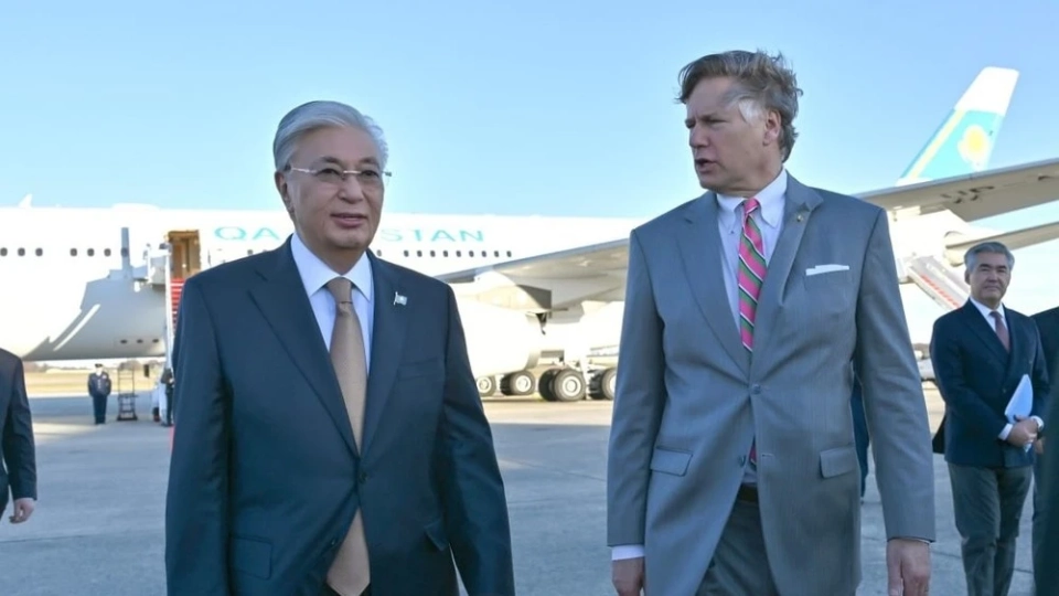 Касым-Жомарт Токаев прибыл с визитом в Вашингтон