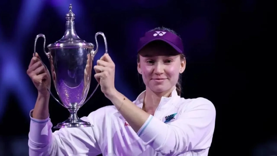 Теннисистка из Казахстана Елена Рыбакина впервые выиграла финал турнира WTA