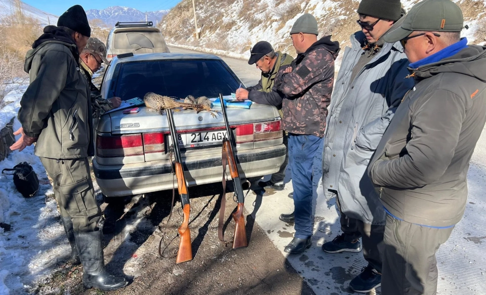 A large-scale raid against poaching took place in the Chui District