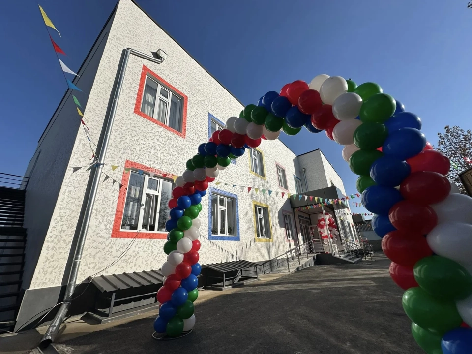 Ошто «Жибек» балдар бакчасынын жаңы корпусу ачылды