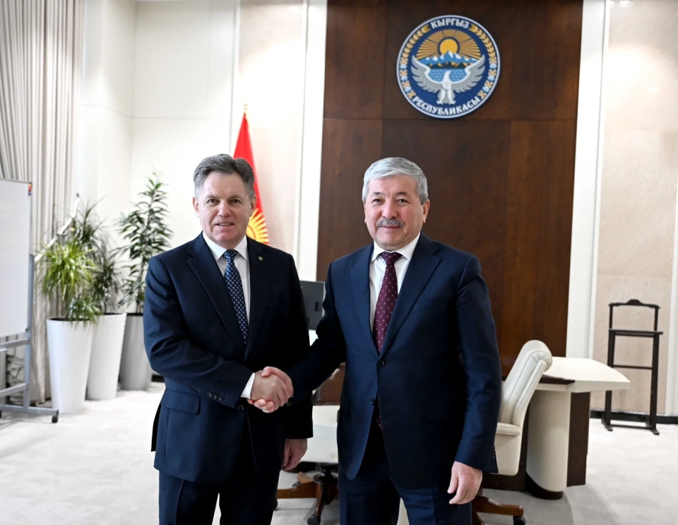 Adylbek Kasymaliev met with the First Deputy Secretary General of the CIS Igor Petrishenko