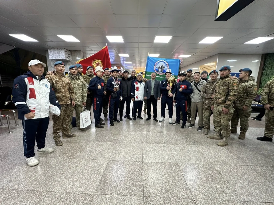 The Kyrgyzstan national team returned from Moscow with medals in army hand-to-hand combat