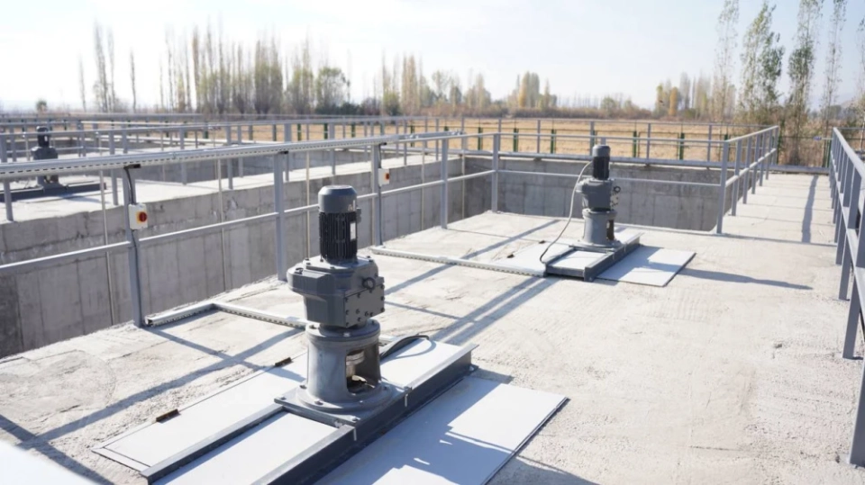 В Узгене заработало предприятие по очистке сточных вод