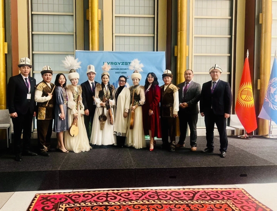 Ансамбль «Камбаркан» впервые выступил в штаб-квартире ООН