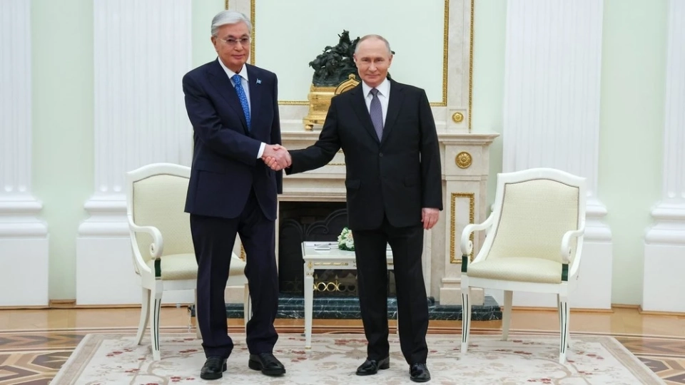 A meeting between Vladimir Putin and Kassym-Jomart Tokayev took place in the Kremlin