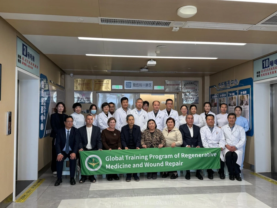 Kyrgyz Doctors Adopted Experience from Chinese Colleagues in Burn Treatment