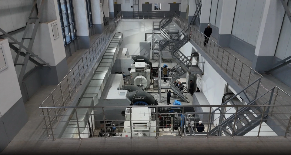 Завершена реконструкция четвертого гидроагрегата Токтогульской ГЭС