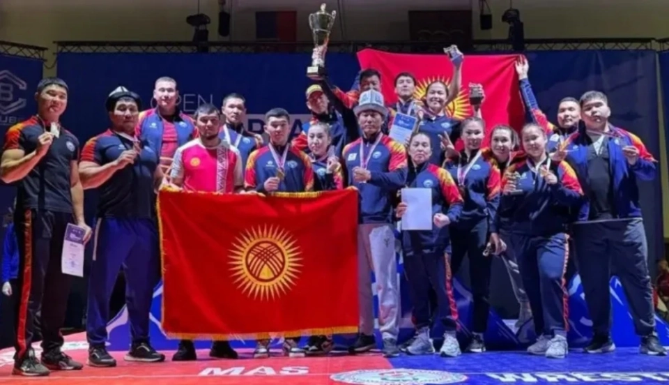 Кыргызстан стал чемпионом Европы по перетягиванию палки