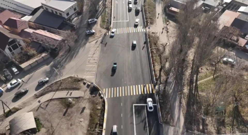 Фучик көчөсүнүн дагы бир бөлүгү Бишкекте оңдолгондон кийин ачылды