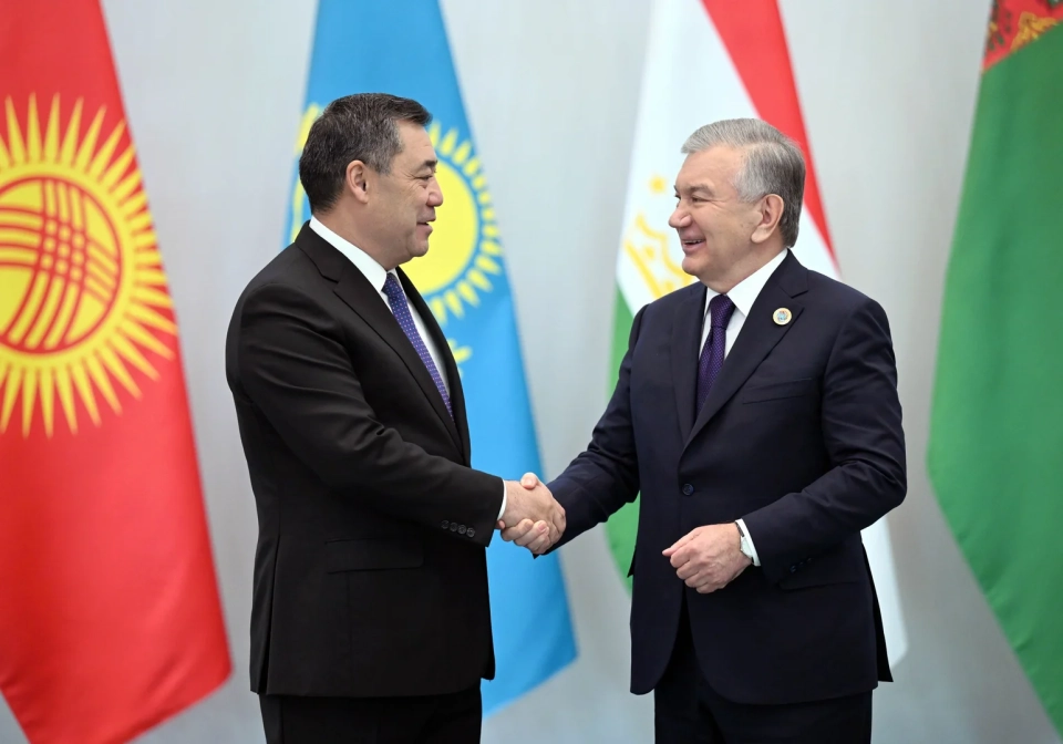 Завершился рабочий визит президента Садыра Жапарова в Узбекистан