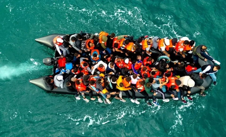 34 Illegal Migrants Rescued Off the Coast of Izmir