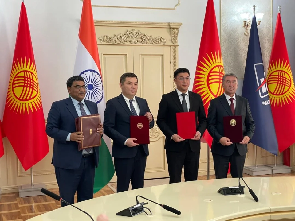 Kyrgyzstan and India Launch Joint Project Worth 126 Million Som